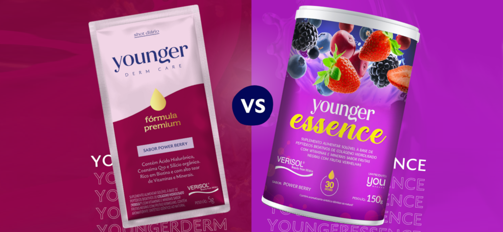 Younger Derm Care ou Younger Essence: Qual escolher?